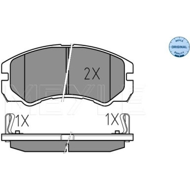 Bremsbelagsatz Opel P. Frontera/Monterey 92- Mit Sensor | 025 218 4516/W