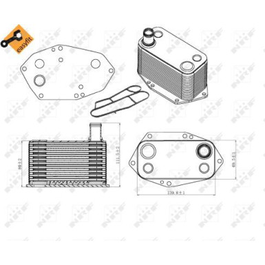 Ölkühler, Motor“L | 31307