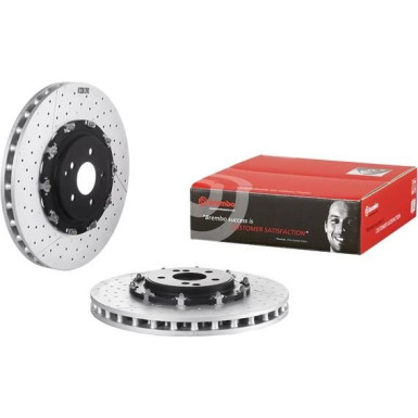 15 481 123 Brembo PREMIUM VA zweiteilig | MERCEDES C204/C219/R230/C197/A197 | 09.9313.33