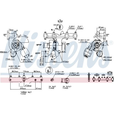 Nissens Turbo | VW New Beetle 98 | 93267