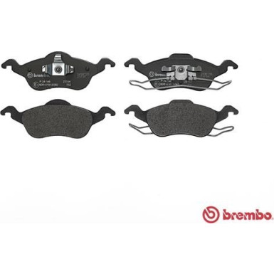 BREMBO Bremsklötze VA | FORD Focus 98-07 | P 24 046