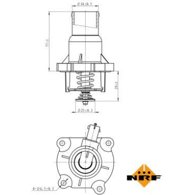 Thermostat, Kühlmittel | 725033