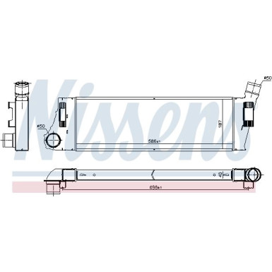 Ladeluftkühler PKW | RENAULT Megane 2.0T ,1.9DCi 02-08 | 96728