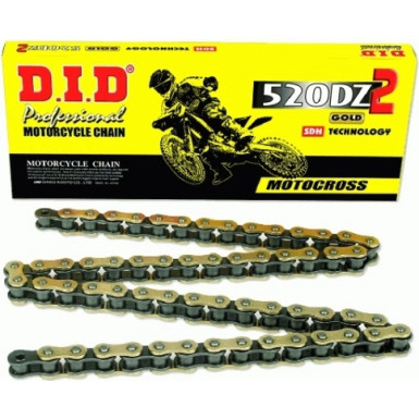 Motorantriebskette Did 520 Ohne O-Ring (3500Dan) (Getrennt + Verbindung) | DID520DZ2G&B-104