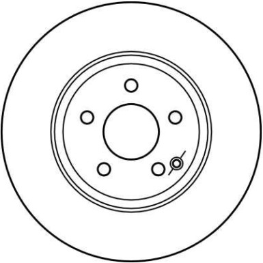 Bremsscheibe Db P. W220 98 | DF4149S