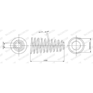 MONROE Fahrwerksfeder | SP2406