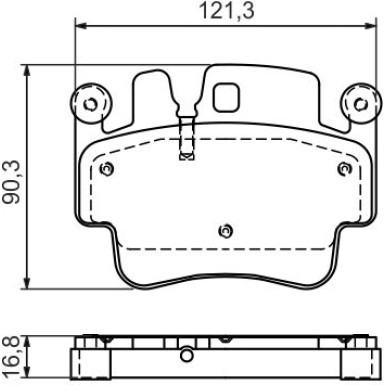 Bremsklötze | PORSCHE 911,Boxster,Cayman,Panamera | 0 986 494 281