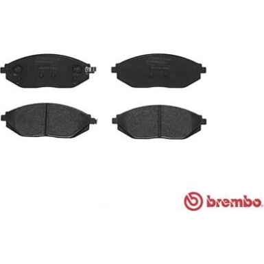 BREMBO Bremsklötze VA | CHEVROLET Spark 09 | P 10 054