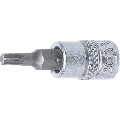 BGS Bit-Einsatz | Antrieb Innenvierkant 6,3 mm (1/4"""") | T-Profil (für Torx) T20 | 2592