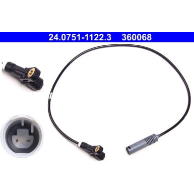 ATE ABS Sensor | 24.0751-1122.3