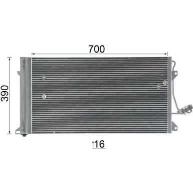 Kondensator, Klimaanlage | AC 659 000P