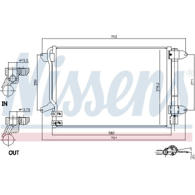 Kondensator PKW | VW BEETLE 11- 1.2 TSI | 940238