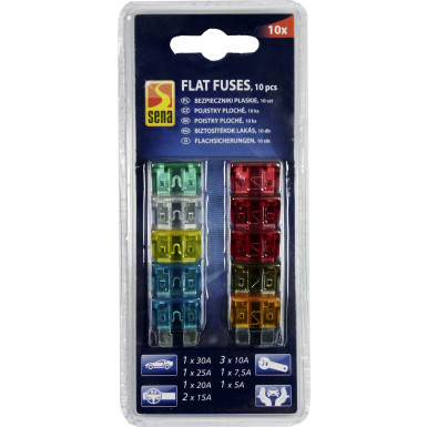 Flachstecksicherungen Mini 10er Set | 9505