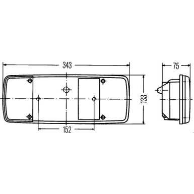 LKW 5K Leuchte | MITSUBISHI | 2VP 003 567-121