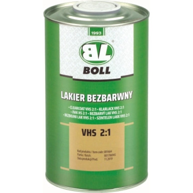 Boll Klarlack VS 2:1 Dose 1L | 001664