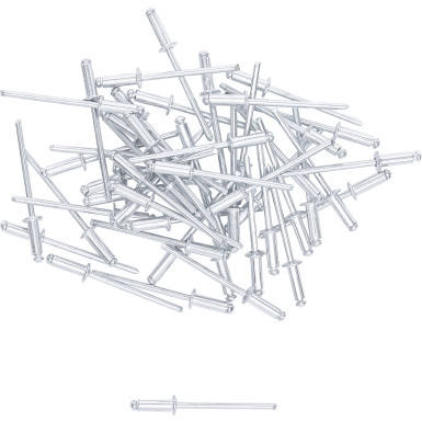 BGS Blindnieten-Sortiment | Ø 3,2 mm | 50-tlg | 75847