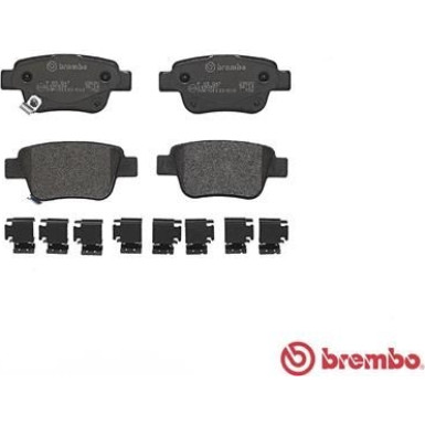 BREMBO Bremsklötze HA | TOYOTA Avensis 03-08 | P 83 047