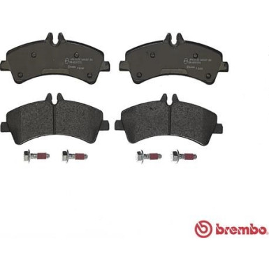 BREMBO Bremsklötze HA | MERCEDES Sprinter,VW Crafter 06 | P 50 060