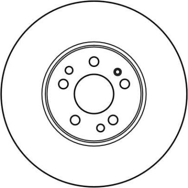 Bremsscheibe Db P. W140 300 | DF2595S