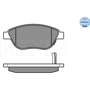 Bremsbelagsatz Opel P. Corsa D 1.3Cdti 06- Mit Sensor | 025 239 8119/W