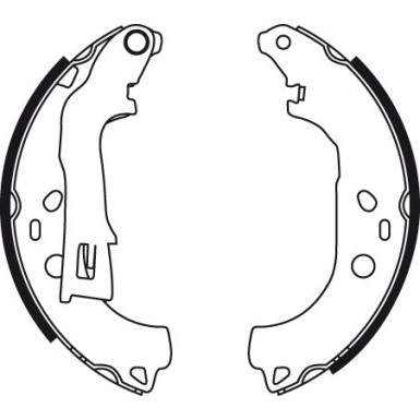 40 461 035 Bremsbacken | FIAT Doblo,Idea,LANCIA 01 | GS8738