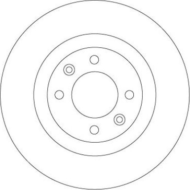 Bremsscheibe Citroen T. C4/Ds4 09 | DF6632