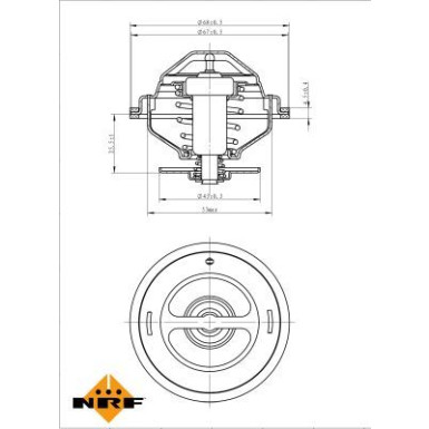 Thermostat, Kühlmittel | 725194