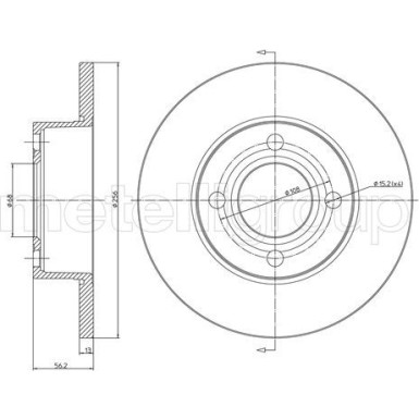 CIFAM Bremsscheibe | 800-233