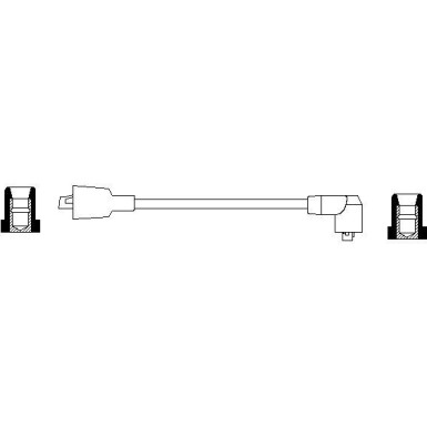 Zündleitung | RENAULT,OPEL,LADA,FIAT | 0 986 356 046