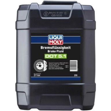 Liqui Moly Bremsflüssigkeit DOT 5.1 20 l | 21164 | 20 Liter, Kanister Kunststoff