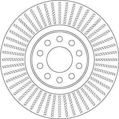 TRW Bremsscheibe | DF6742S