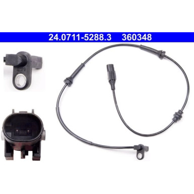 ATE ABS Sensor | 24.0711-5288.3