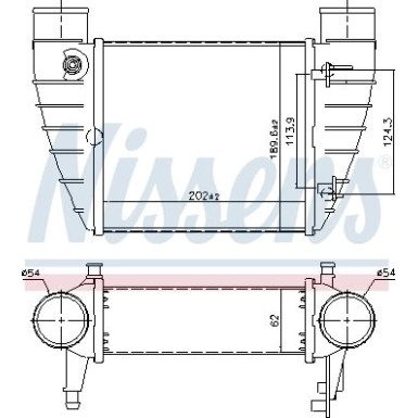 Ladeluftkühler PKW | AUDI A4 04 | 96426