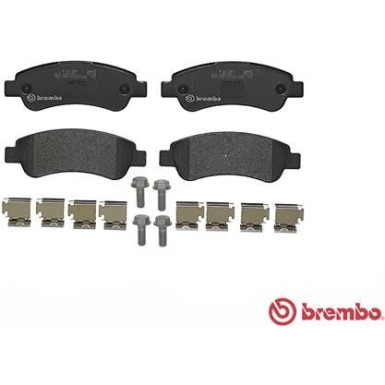 BREMBO Bremsklötze HA | CITROEN Jumper PEUGEOT Boxer 05 | P 61 091