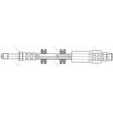 Bremsschlauch VA | MERCEDES Vito 96 | PHB446