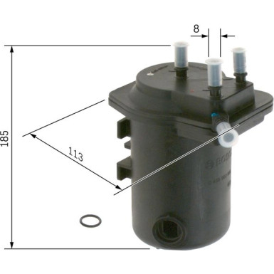 Kraftstofffilter | RENAULT,NISSAN | 0 450 907 008