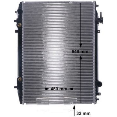 Kühler, Motorkühlung | CR 1692 000S