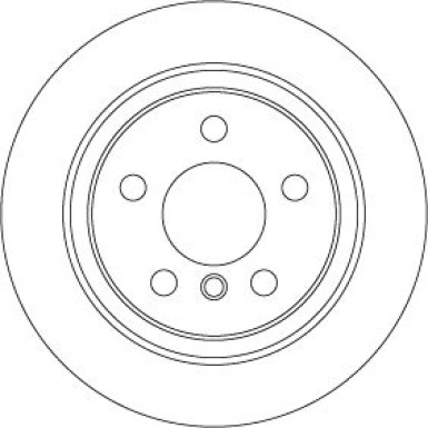 11 482 090 Bremsscheibe HA | BMW 2er, X1 13 | DF6756