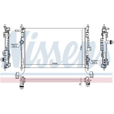 Wasserkühler PKW | Peugeot 308 13 | 636014