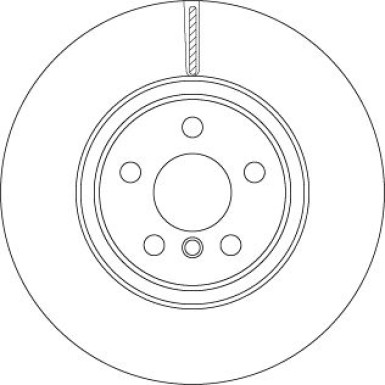 11 481 116 Bremsscheibe VA | BMW 2er, X1 13 | DF6749S