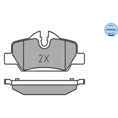 Bremsbelagsatz Mini T. Cooper/One 1,5-2,0 13 | 252598016