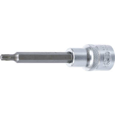 BGS Bit-Einsatz | Länge 100 mm | Antrieb Innenvierkant 12,5 mm (1/2"""") | T-Profil (für Torx) T27 | 4467