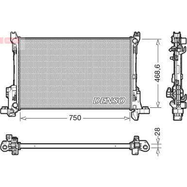 Denso | Motorkühler | DRM09174