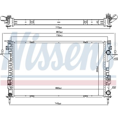 Wasserkühler PKW | Renault Espace 02 | 637666