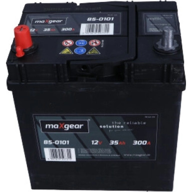 Maxgear Autobatterie 12V 35Ah/300A L+ 187X127X227 L/Breite/Höhe Japan/Korea-Schellen | 535119030 D722