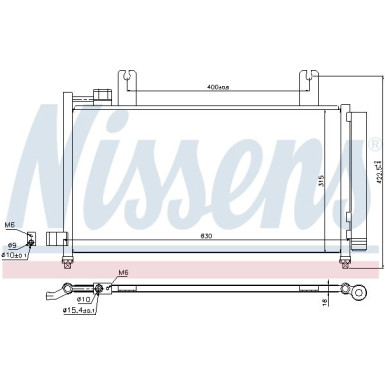 Kondensator PKW | SUZUKI SX4 06- 2.0 JTD | 940328