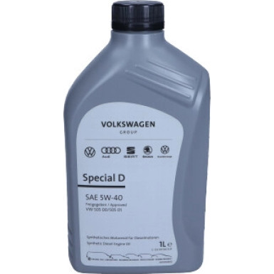 Original VAG Gruppe Motoröl Special D 5W-40 GS55505M2 1 Liter