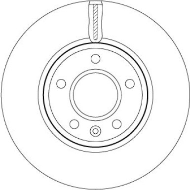 Bremsscheibe Opel P. Astra 09 | DF7923