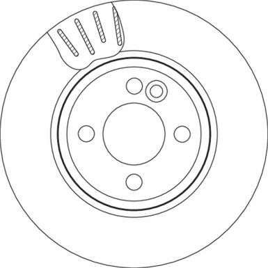 Bremsscheibe Mini P. Cooper 06- 280Mm | DF4799