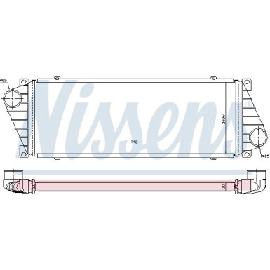 Ladeluftkühler PKW | MERCEDES Sprinter, VW LT | 96842